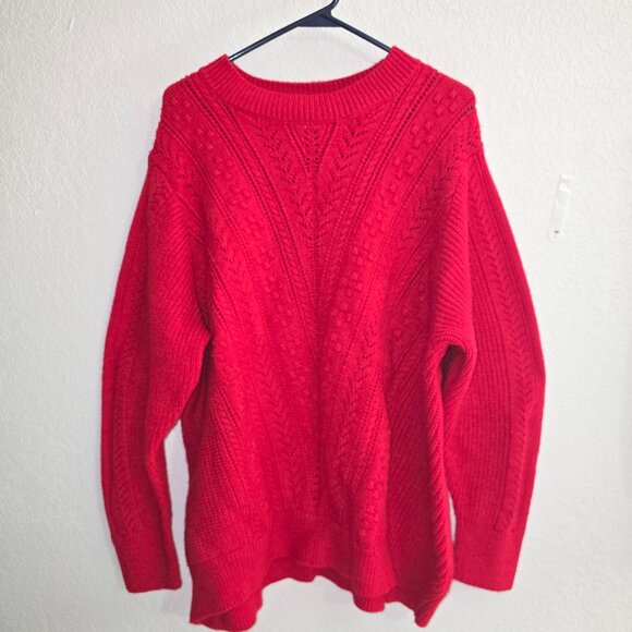 LulaRoe Red Sweater sz 2XL - Picture 1 of 2